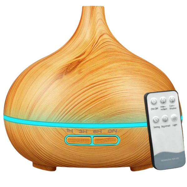 Ultrasonic Essential Oil Diffuser And Humidifier For Calming Ambiance