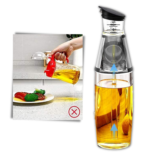 Premium Cooking Oil Dispenser Bottle For Precise Pouring And Measuring