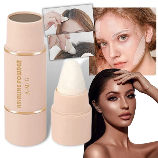 Waterproof Brow Marker And Stencil Set For Flawless Brows