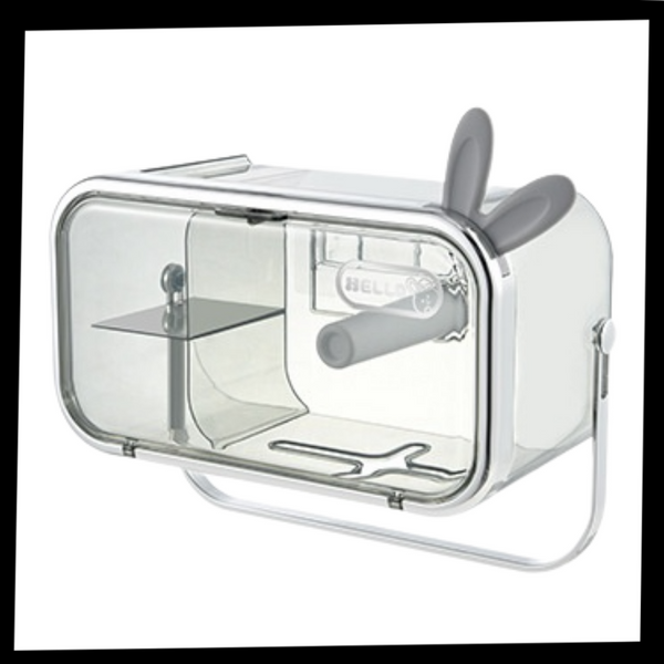 Premium Waterproof Toilet Paper Rack With Integrated Storage