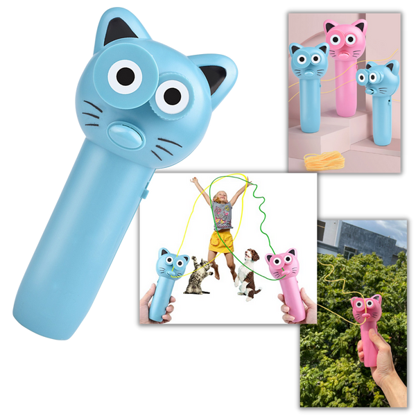 Portable String Launcher Toy For Parties Creates Instant Fun