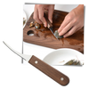 Stainless Steel Shrimp Peeling Knife for Safe Deveining and Cleaning