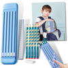 Premium Hard Pencil Case With Built In Ruler For Neat Organization