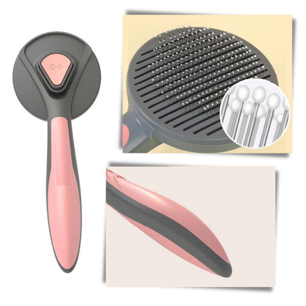 Pet Grooming Brush For Gentle Quick Detangling And Softer Fur