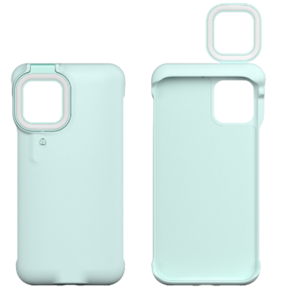 Phone Case With Built In Ring Light For Clear Selfies In Low Light