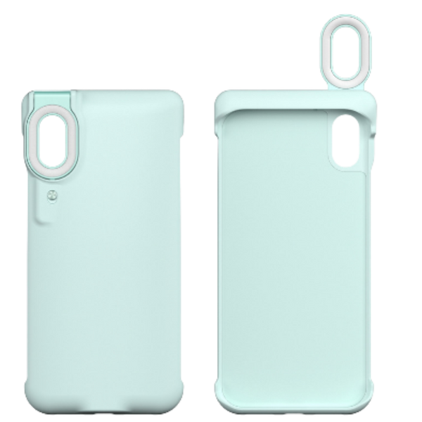 Phone Case With Built In Ring Light For Clear Selfies In Low Light