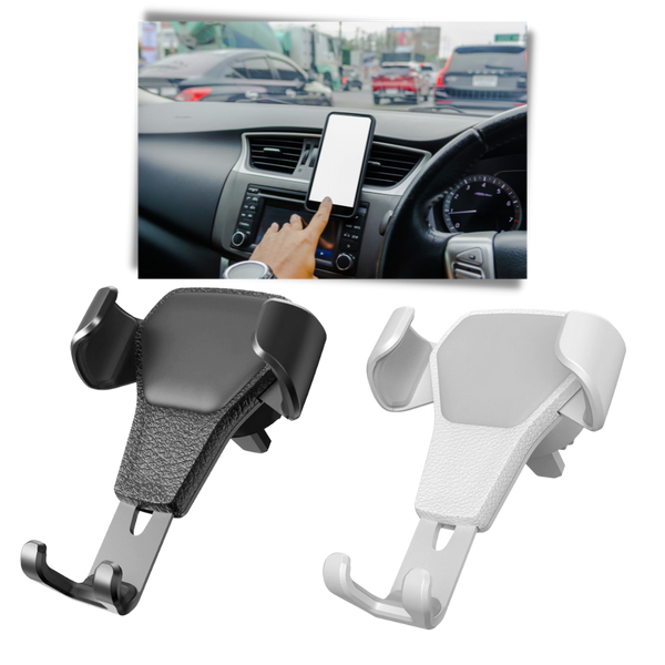 One Hand Phone Holder for Car Stable Viewing Anti Slip Grip