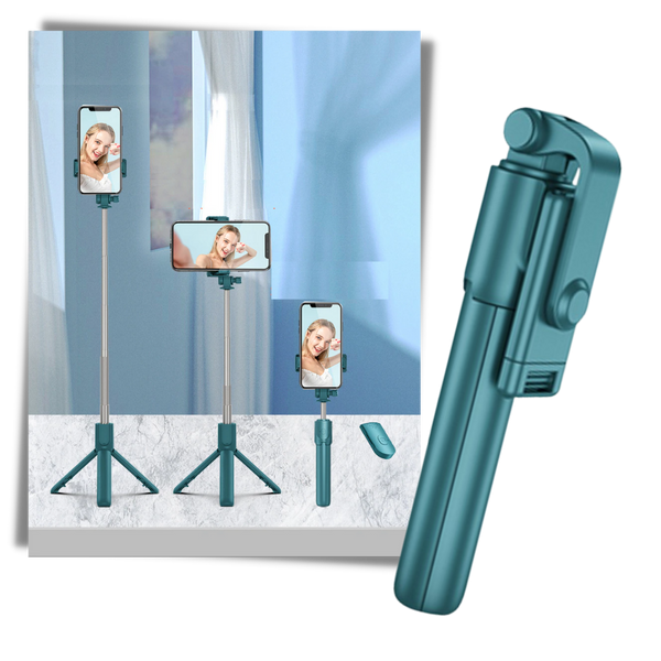 Premium Smartphone Selfie Stick With Tripod For Stable Full-Body Shots