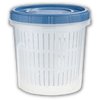 Stackable Draining Food Storage Container Keeps Produce Fresh