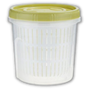 Stackable Draining Food Storage Container Keeps Produce Fresh