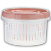 Stackable Draining Food Storage Container Keeps Produce Fresh