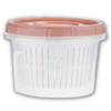 Stackable Draining Food Storage Container Keeps Produce Fresh