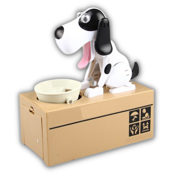 Puppy Themed Kids Piggy Bank For Fun Easy Saving Lessons