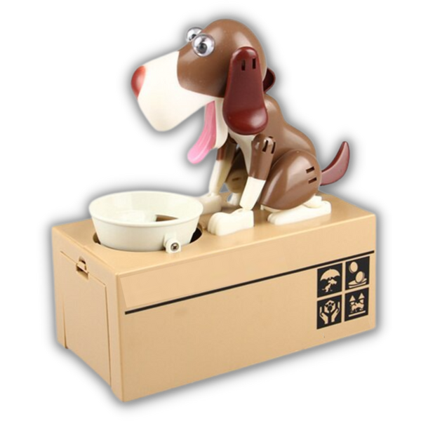 Puppy Themed Kids Piggy Bank For Fun Easy Saving Lessons