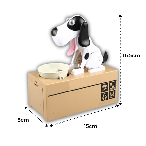 Puppy Themed Kids Piggy Bank For Fun Easy Saving Lessons