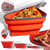 Expandable Pizza Slice Storage Case Keeps Slices Fresh On The Go