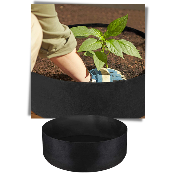 Raised Felt Nursery Pot for Healthy Seedling Growth and Early Vitality