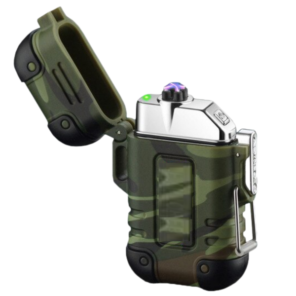 Electric Plasma Lighter Portable Windproof Waterproof Fire Starter