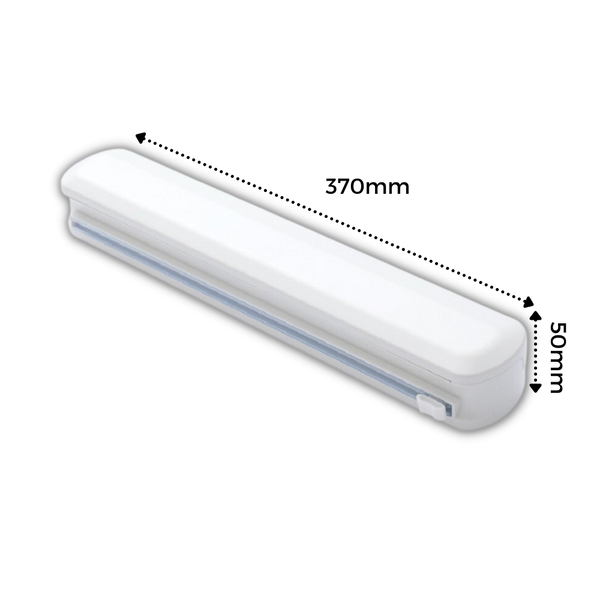 Versatile Plastic Food Wrap Dispenser Keeps Food Fresh Everyday