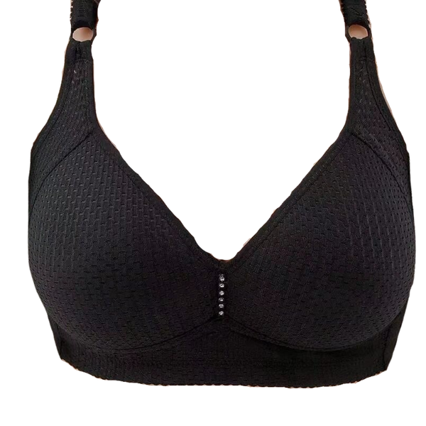 Comfortable Wire Free Bra With Adjustable Support For All Day Comfort