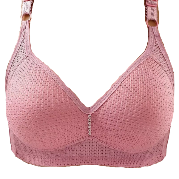 Comfortable Wire Free Bra With Adjustable Support For All Day Comfort