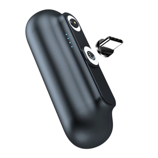 Portable Wireless Charger 2600mAh With 3 Adapters and LED Indicator