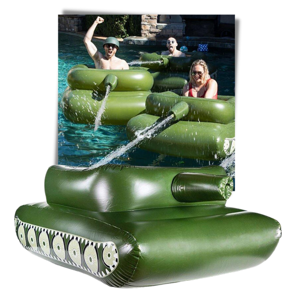 Premium Tank Style Pool Float For Fun And Safe Lounging