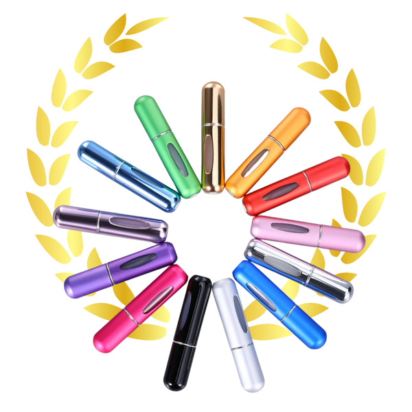 Mini Refillable Perfume Bottles Set For Travel Convenience