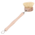 Eco Friendly Wooden Scrubbing Brush With Ergonomic Handle For Deep Cleaning
