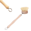 Eco Friendly Wooden Scrubbing Brush With Ergonomic Handle For Deep Cleaning