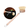 Eco Friendly Wooden Scrubbing Brush With Ergonomic Handle For Deep Cleaning