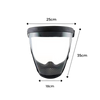 Clear Full Face Shield for Optimal Eye and Face Protection