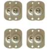 Adhesive Swivel Caster For Furniture Easy 360-Degree Movement