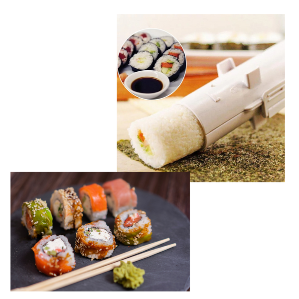 Nonstick Sushi Maker For Quick, Effortless, Perfectly Shaped Rolls