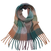 Plaid Winter Scarf for Women Delivers Warmth and Soft Comfort