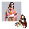 Plaid Winter Scarf for Women Delivers Warmth and Soft Comfort