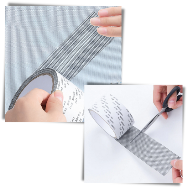 Durable Mesh Repair Tape for Screens and Doors With Strong Adhesion