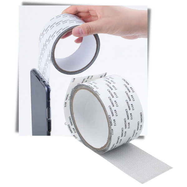 Durable Mesh Repair Tape for Screens and Doors With Strong Adhesion