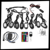 8-Pack RGB Vehicle Lights With App Control And Waterproof Durability