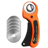 Fabric Rotary Cutter For Fast And Precise Cuts With Ergonomic Grip