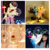 Rose LED Balloon for Romantic Ambiance and Lasting Decor Flair