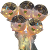 Rose LED Balloon for Romantic Ambiance and Lasting Decor Flair