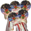 Rose LED Balloon for Romantic Ambiance and Lasting Decor Flair