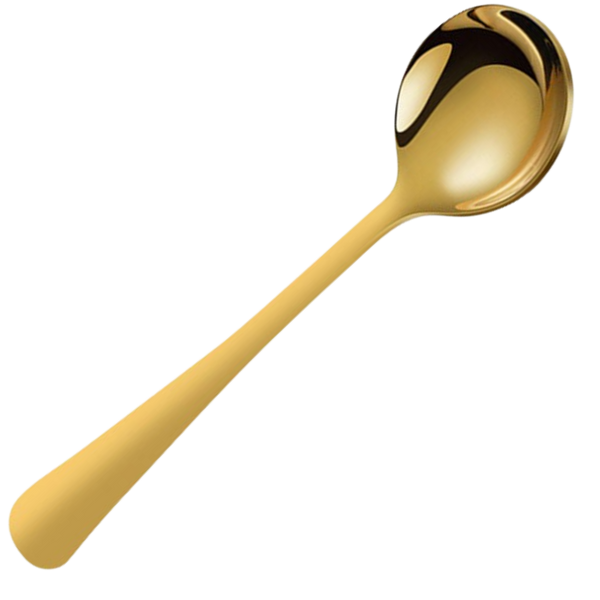 Two Pack Durable Stainless Steel Spoons For Everyday Dining And Coffee