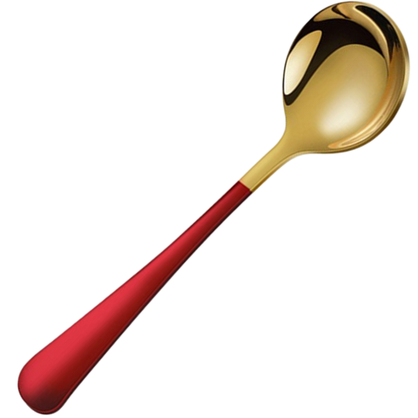 Two Pack Durable Stainless Steel Spoons For Everyday Dining And Coffee