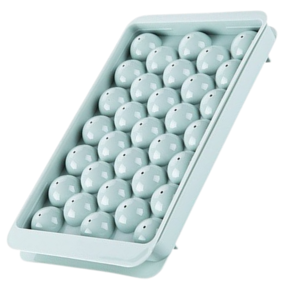 Premium Round Ice Cube Tray Set For Uniform And Easy Ice Cubes