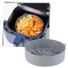 Reusable Air Fryer Silicone Pan for Even Cooking and Easy Cleanup