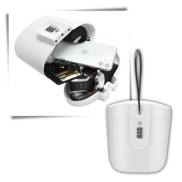 Outdoor Portable Safe Box With Handle For Secure Valuables On The Go