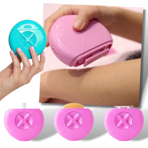 Three In One Body Hair Shaving Tool For Smooth Skin On The Go