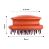 Scalp Massage Brush For Relaxation With Soft Silicone Bristles